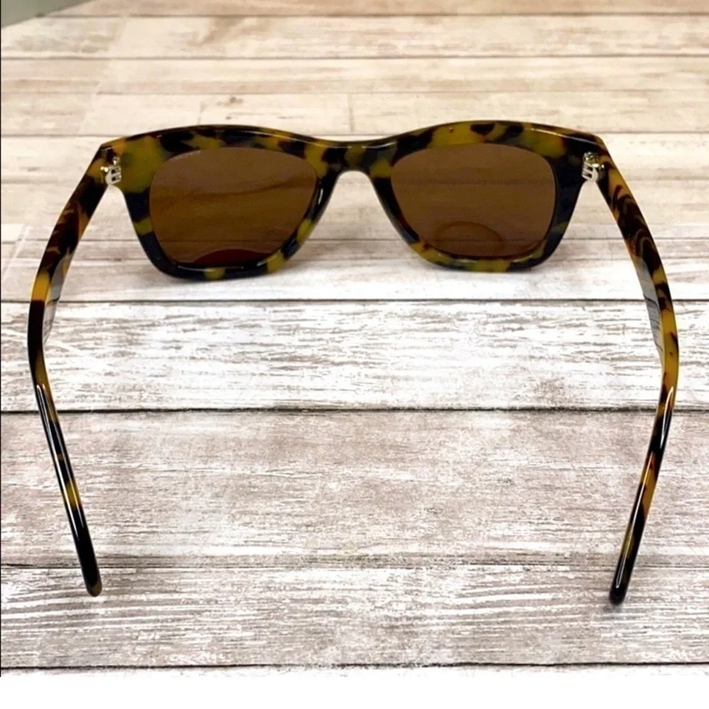 KOMONO sunglasses The Allen Tortoise Demi Brown Tan NEW